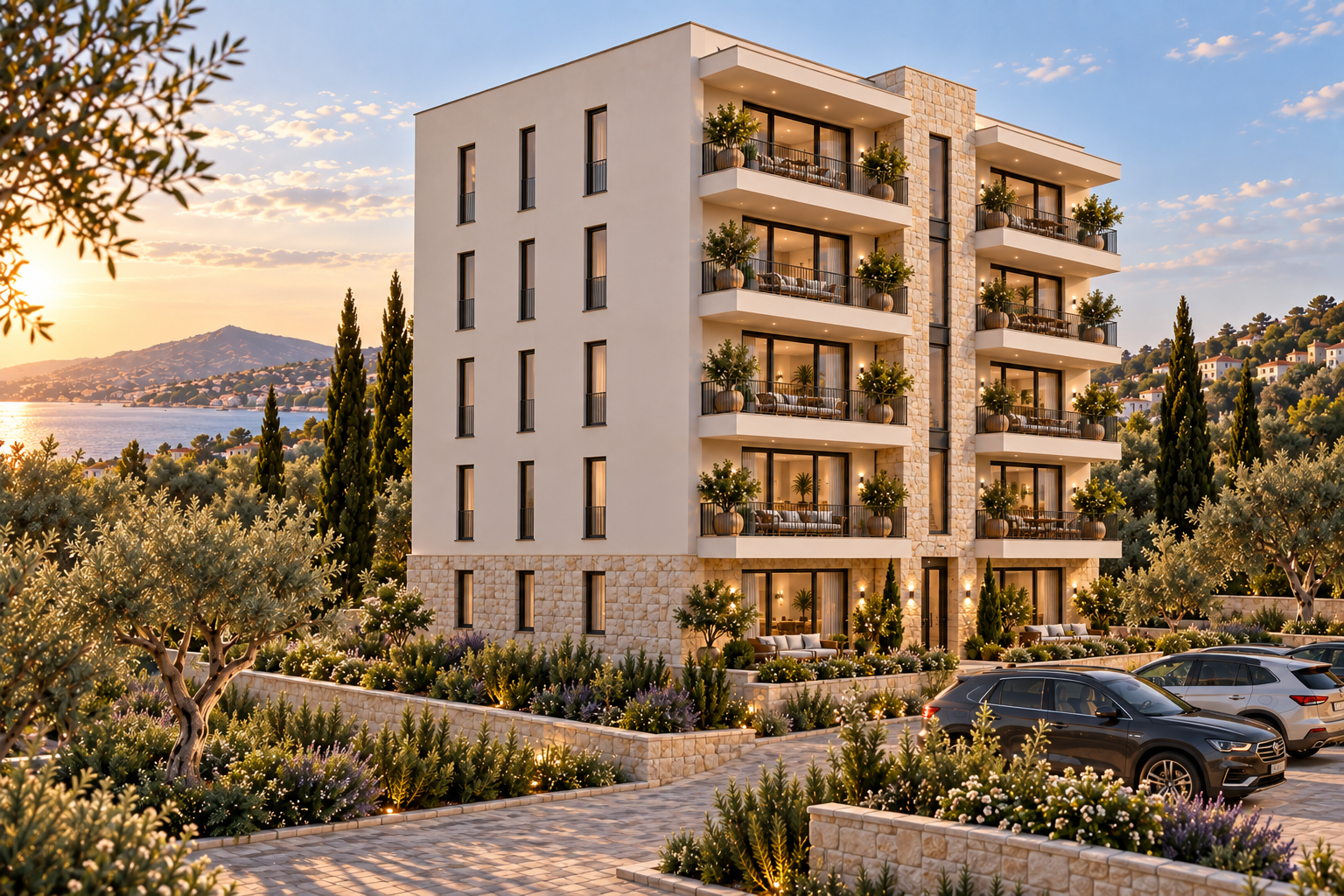 Apartman — Sol cephe