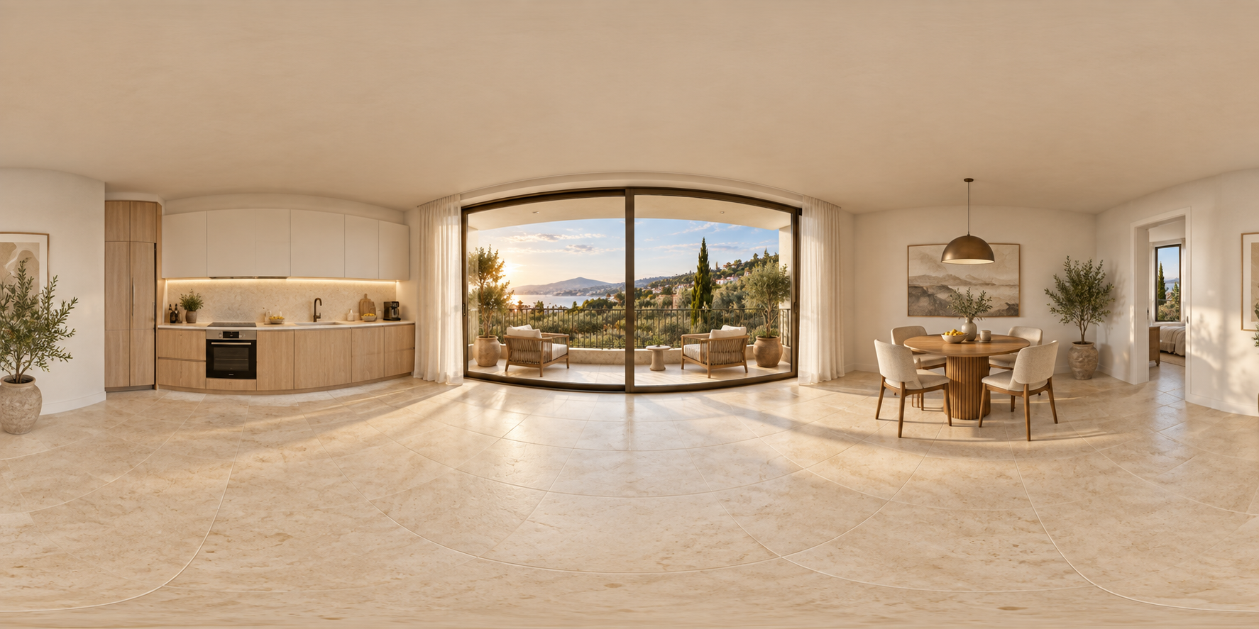 Apartman — Mutfak · eşyalı