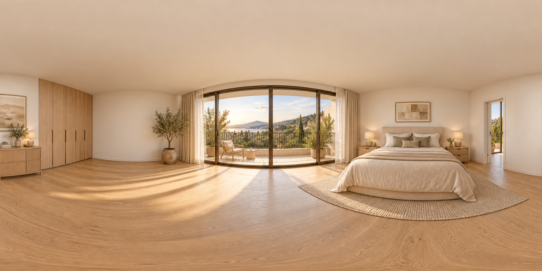 Apartman — Yatak odası · eşyalı