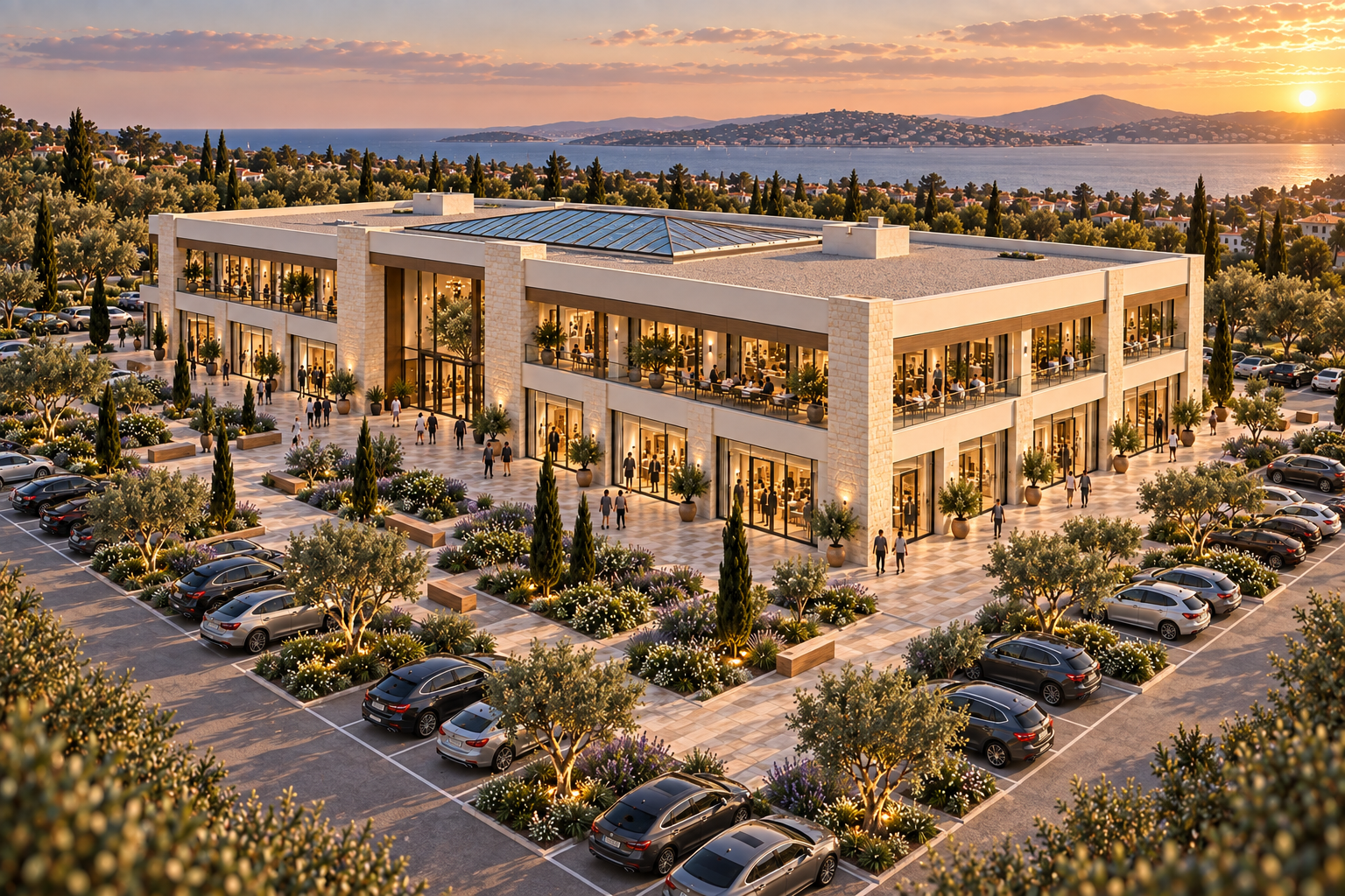 Butik AVM — Sağ cephe