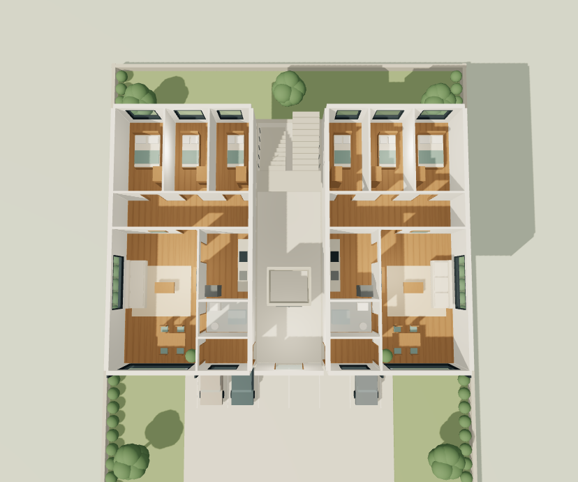 Apartman — Apartman kat planı
