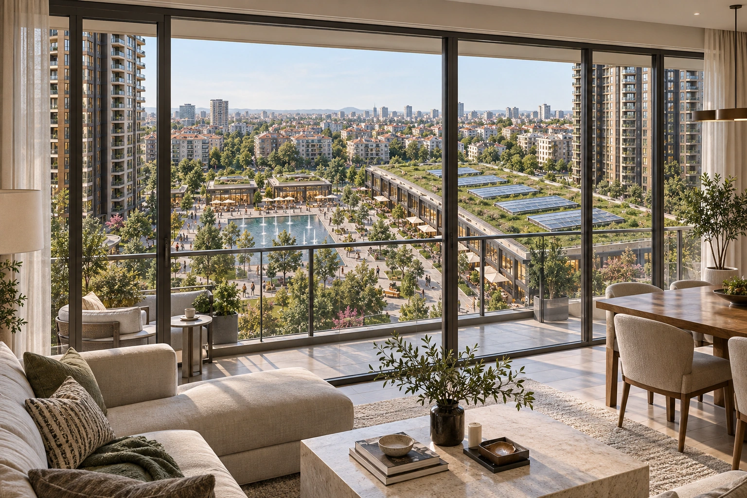 Kent Meydanı — Daire içi